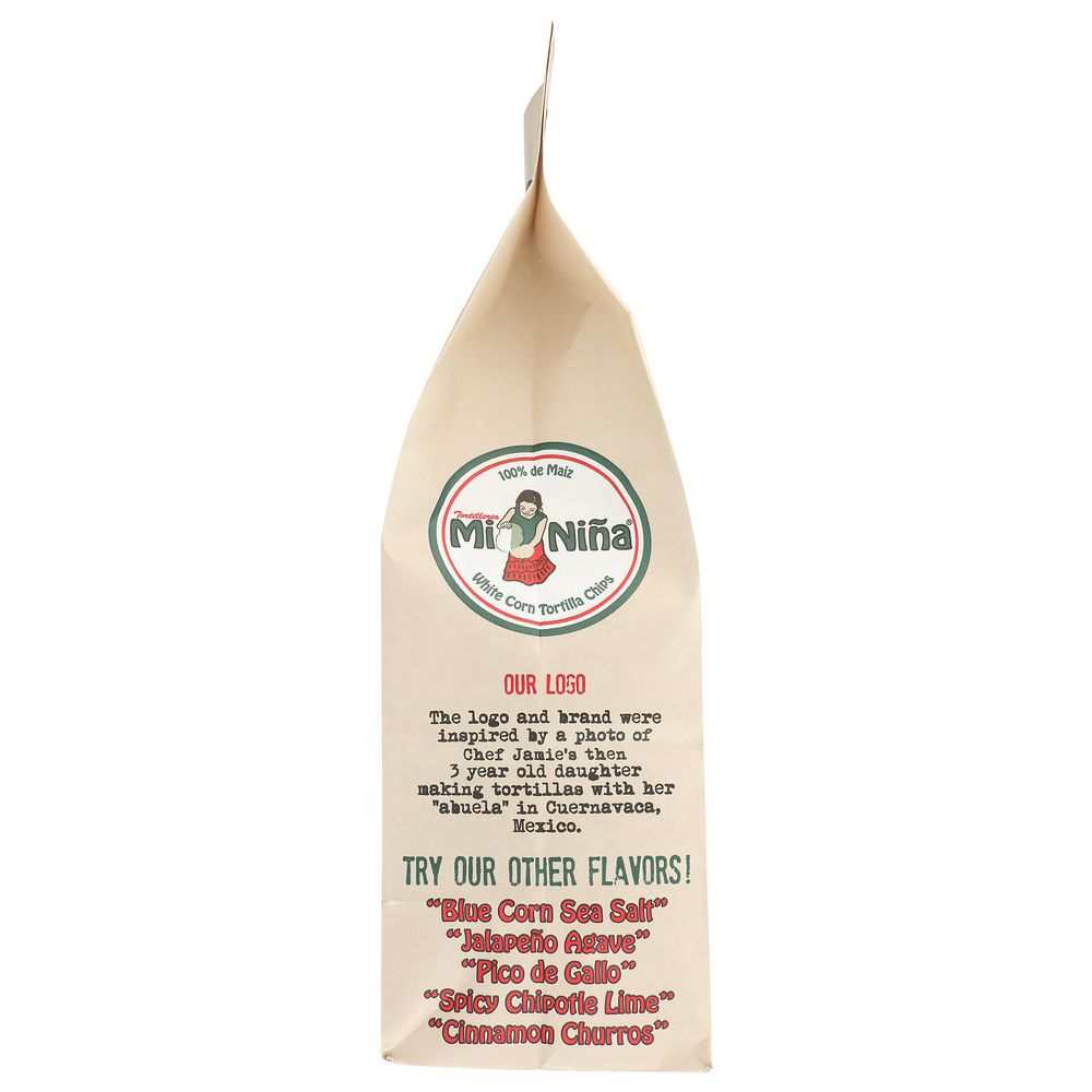 MI NINA: Chips Tortilla Sea Salt, 12 oz