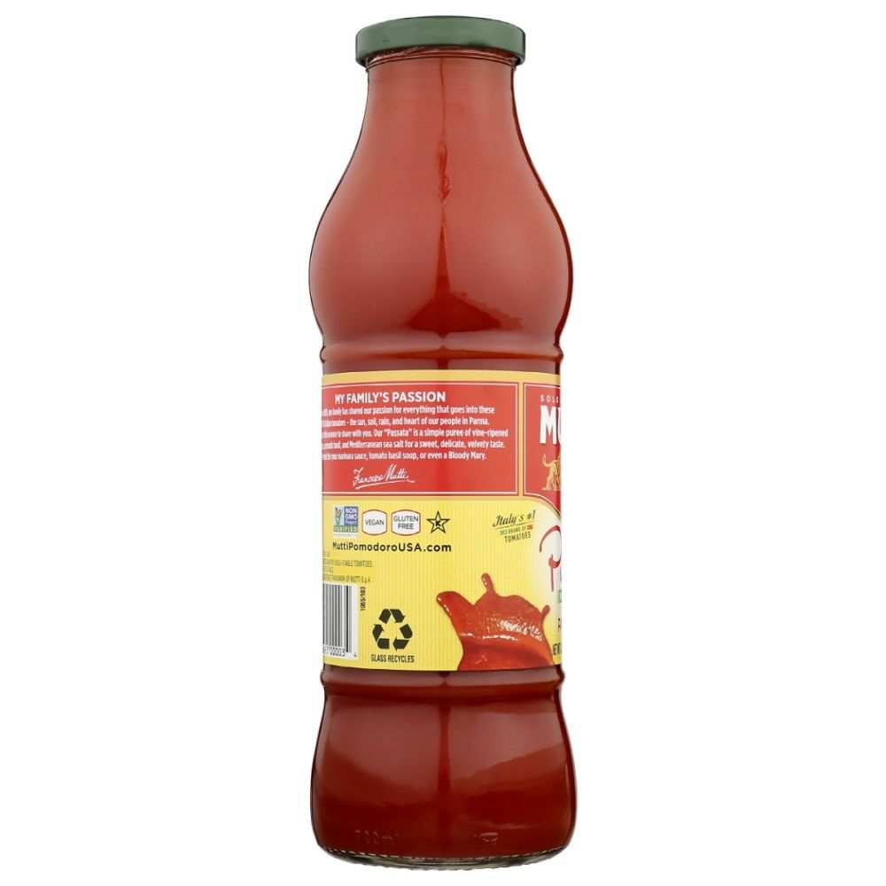 MUTTI: Tomato Puree With Basil Passata, 24.5 oz