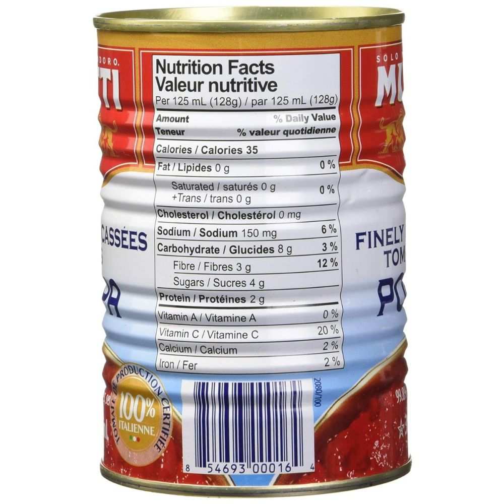 MUTTI: Finely Chopped Tomatoes Polpa, 14 oz