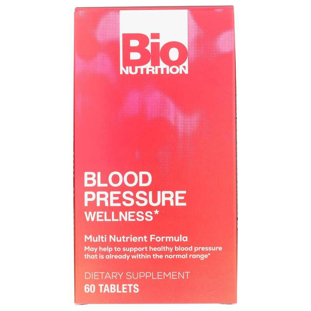 BIO NUTRITION: Support Healthy Blood Pressure Levels - 60tab