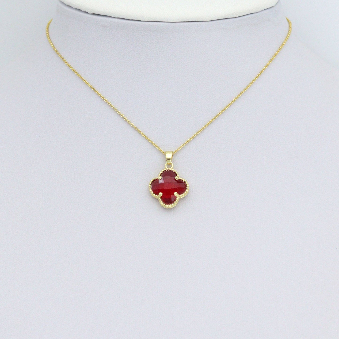 Colorful Cyrstal Gold Flower Charm Pendant,Sku#FH245