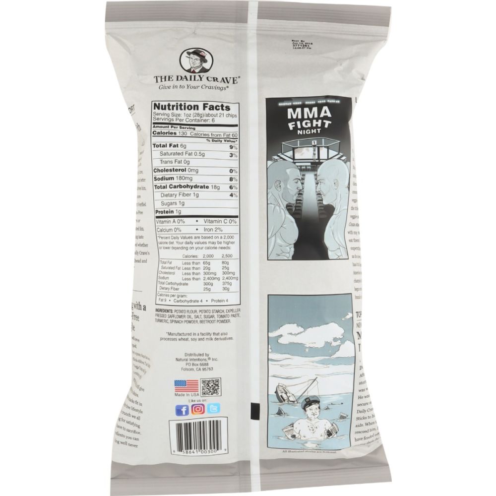 THE DAILY CRAVE: Chips Veggie, 6 oz
