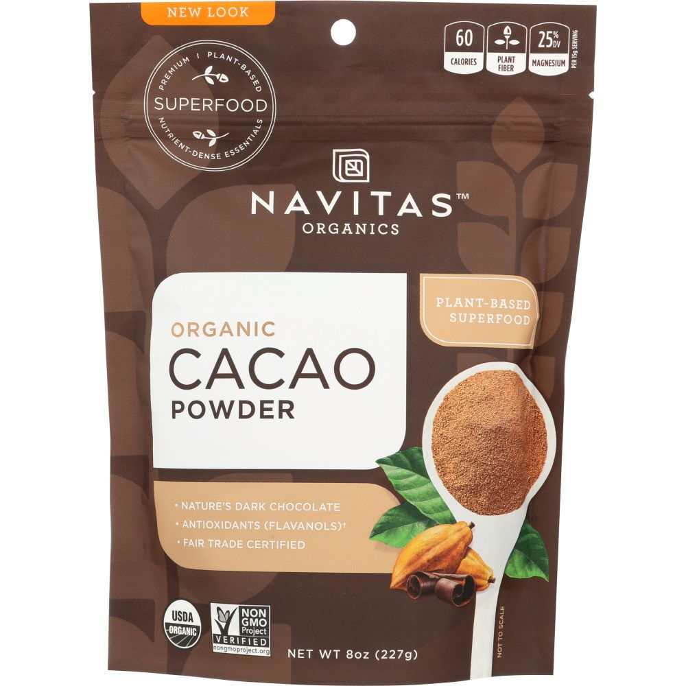 NAVITAS Organic Cacao Powder , 8 oz