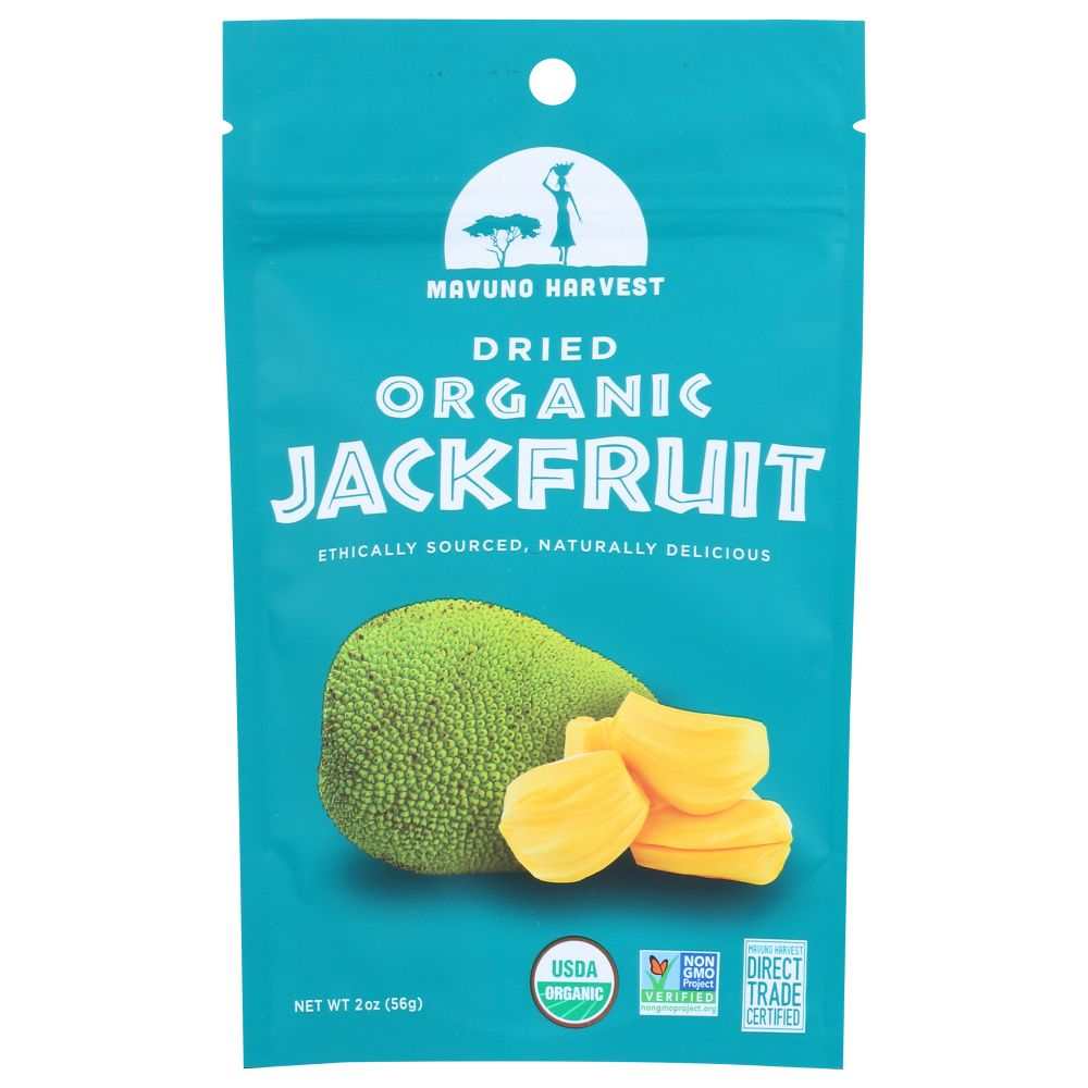 MAVUNO HARVEST: Dried Fruit Organic Jackfruit, 2 oz