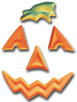 Pumpkin Face Set- *Small*  5 pcs - 96 sets