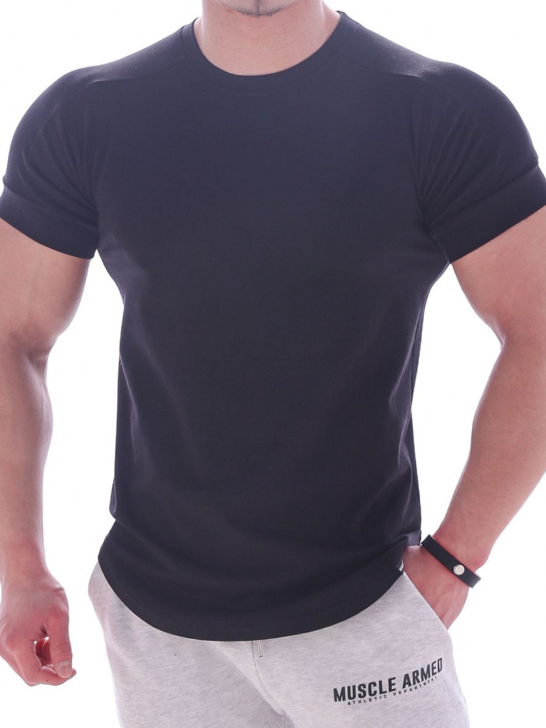 Men's Round Neck Short Sleeve T-Shirt