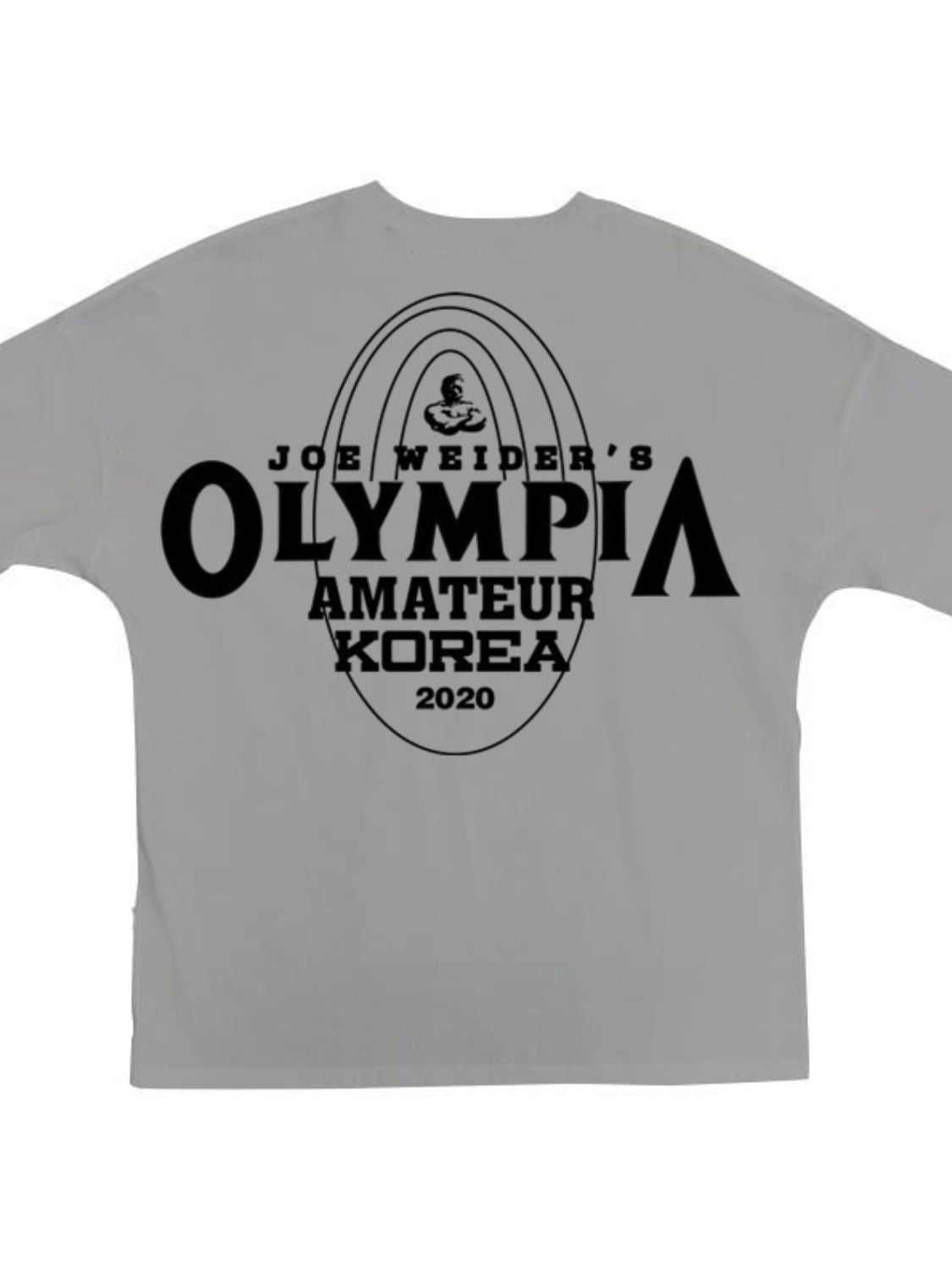 Men's Plus Size Letter Round Neck Short Sleeve T-Shirt