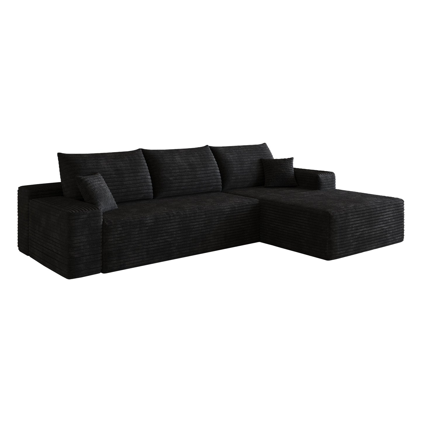 107" Cloud Sectional Couch with L-Shape Chaise