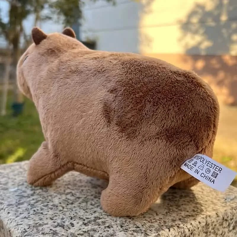 8.8 Inch Simulation Capybara Plush Toy, Lifelike Cute Stuffed Animal