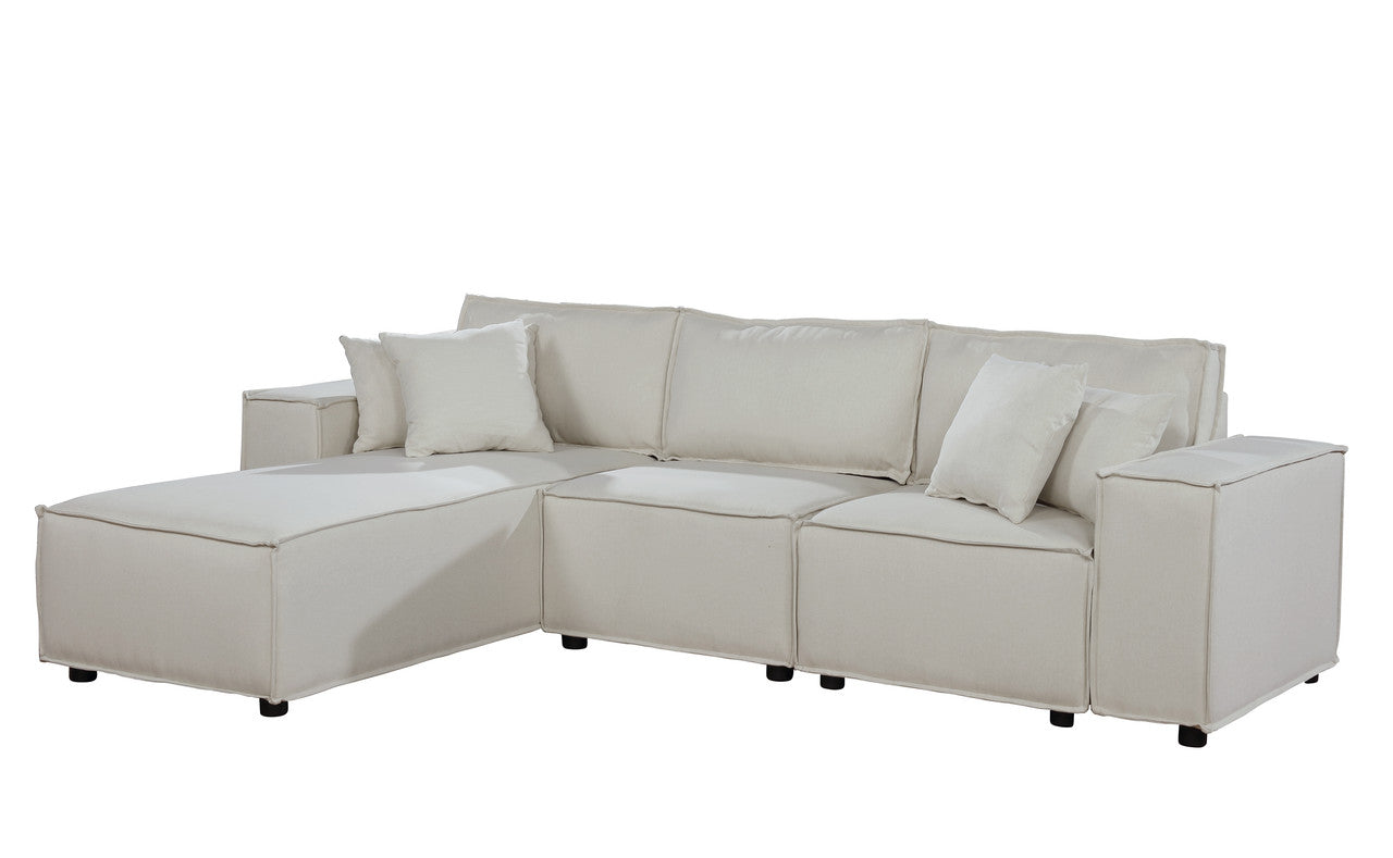 Harvey 104" Sofa with Reversible Chaise