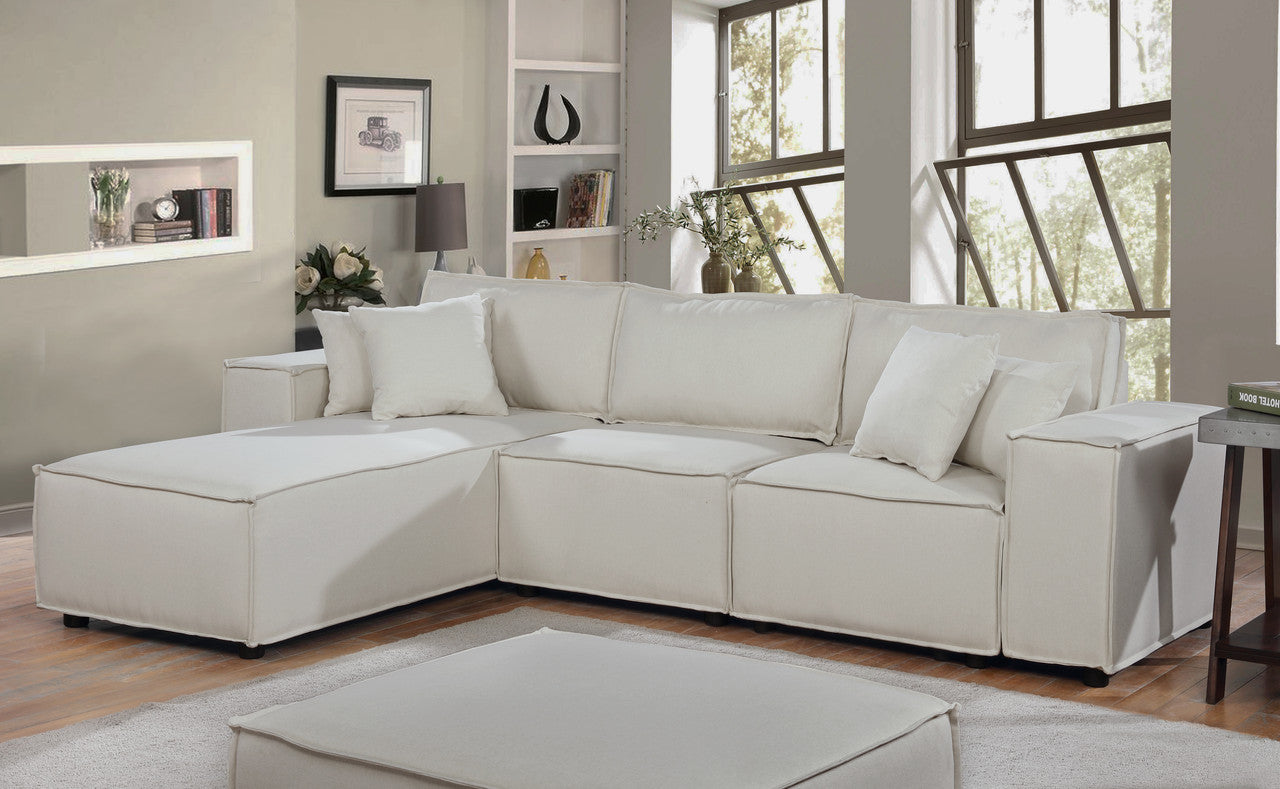 Harvey 104" Sofa with Reversible Chaise