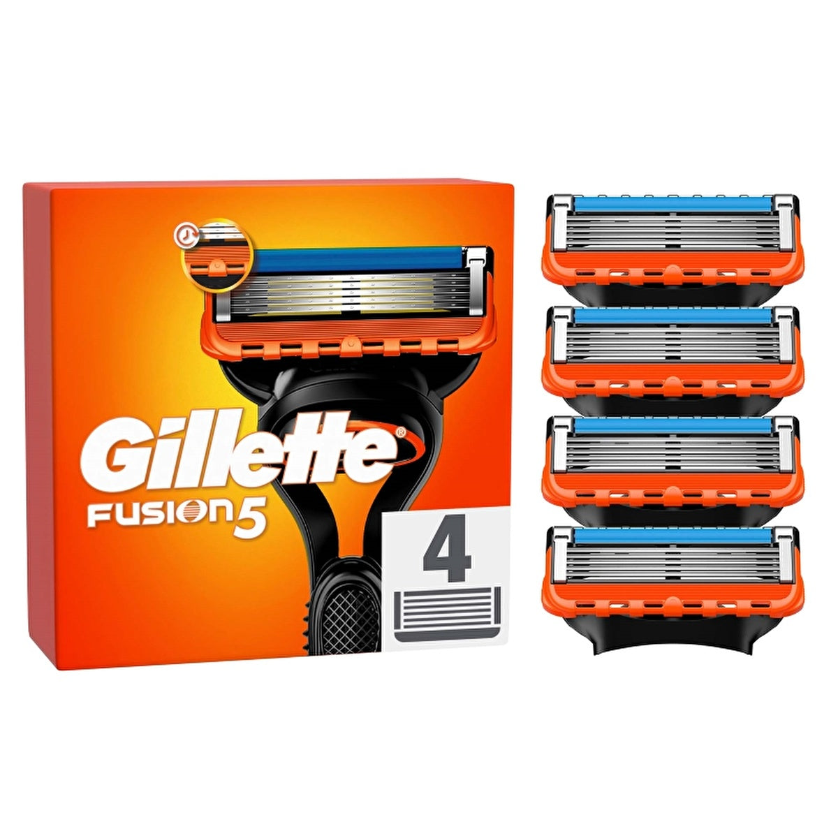 Gillette Fusion Replacement Razor Blades - 4 Count | Comfort Shaving