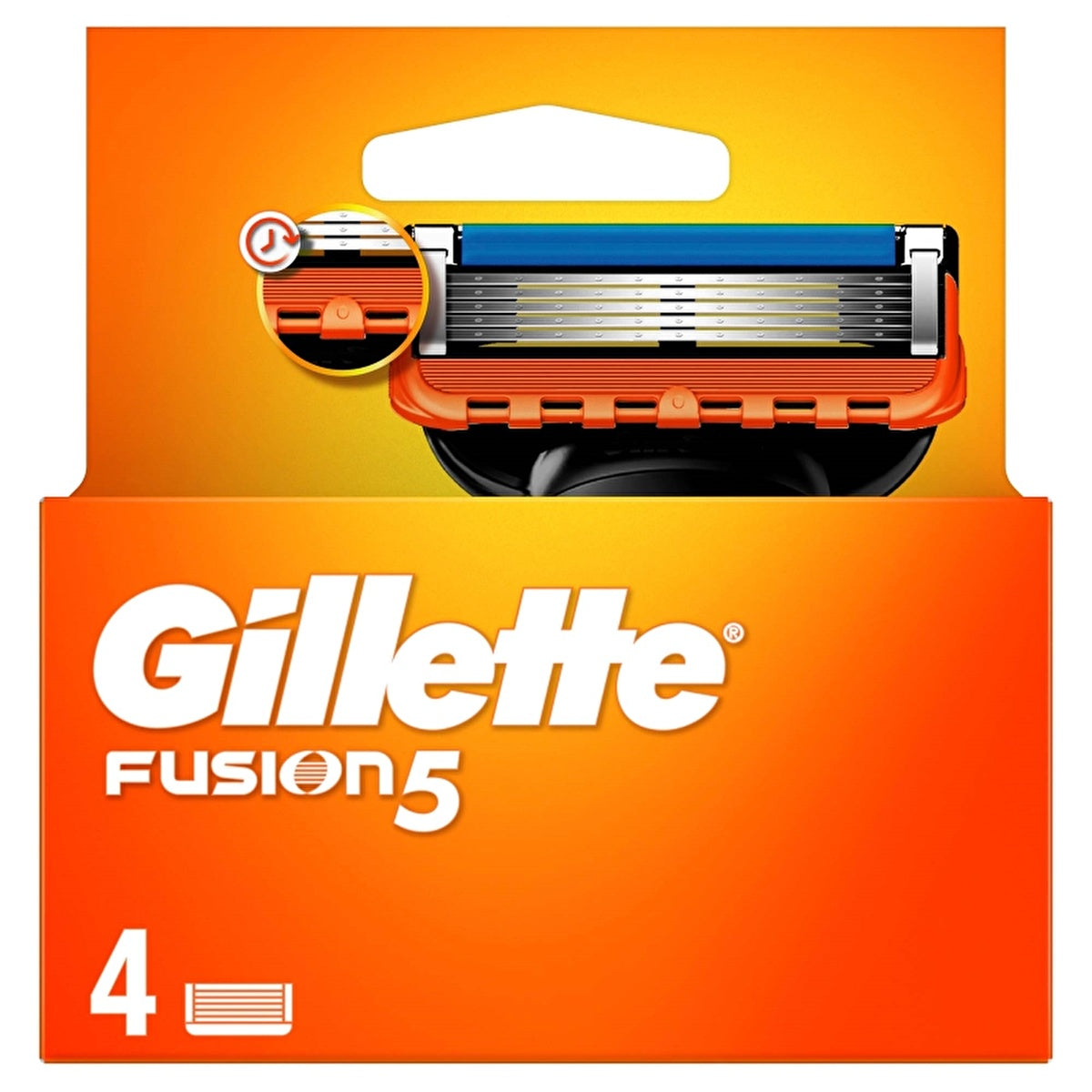 Gillette Fusion Replacement Razor Blades - 4 Count | Comfort Shaving