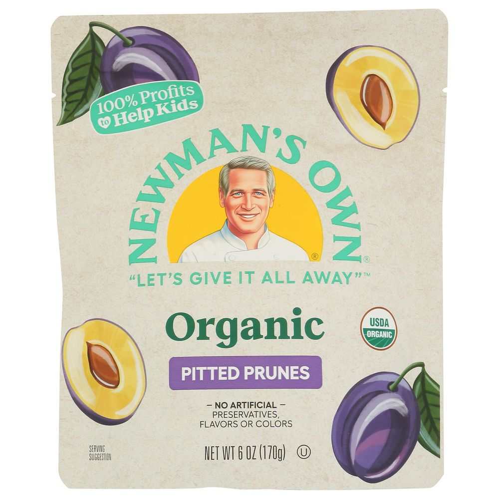 NEWMAN'S OWN: Organic California Prunes, 6 oz