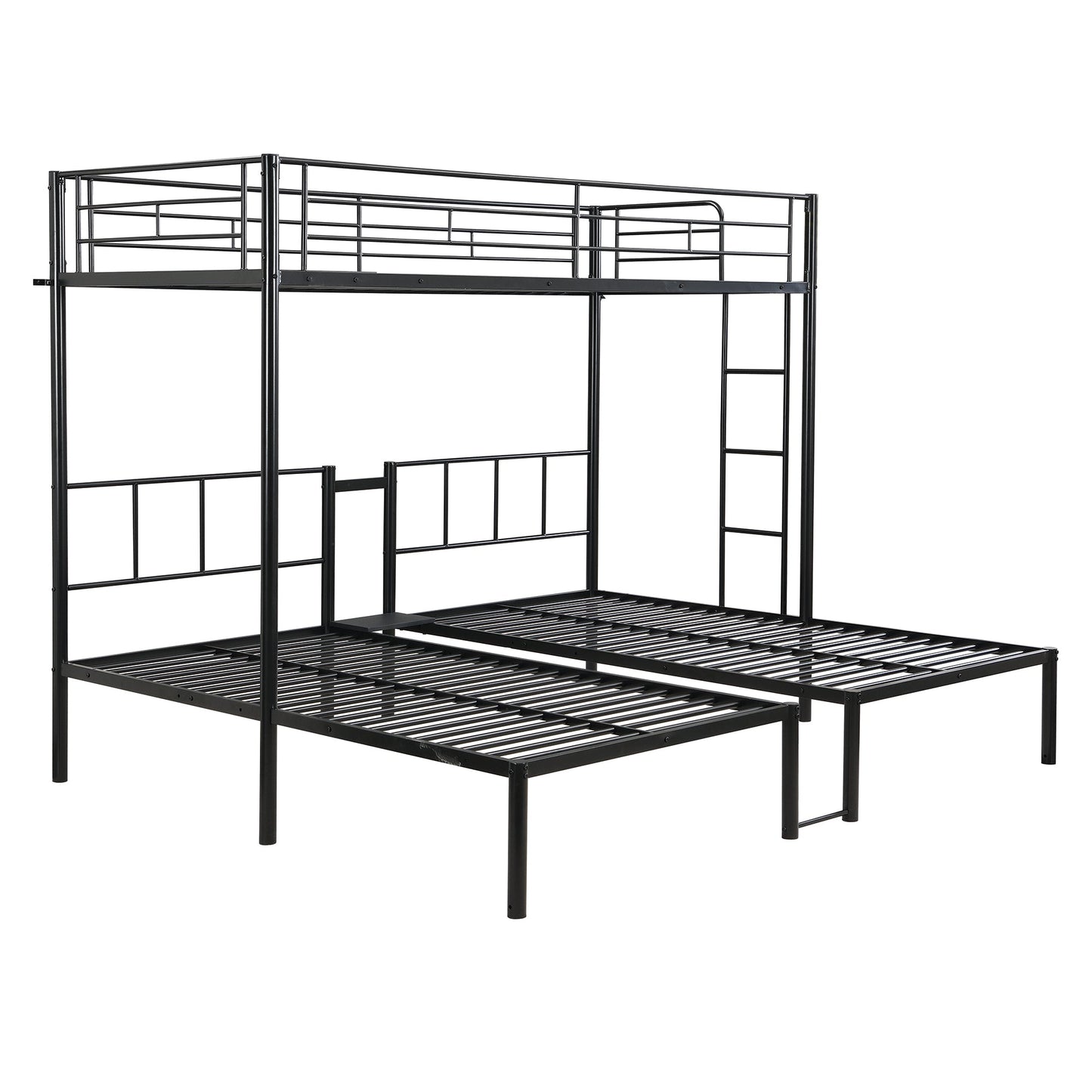 Triple Twin Over Twin Bunk Bed