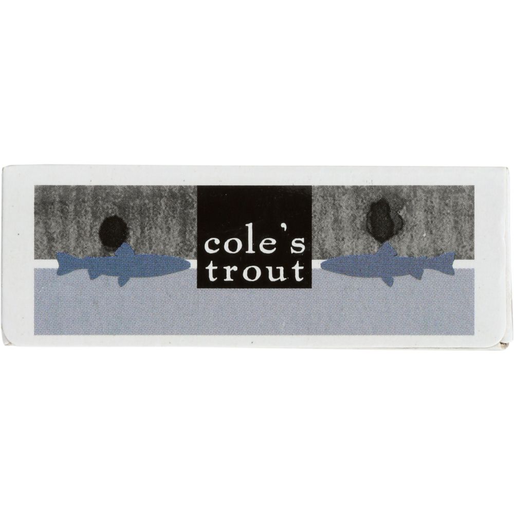 COLE'S: Trout Smoked Rainbow Trout, 3.2 oz