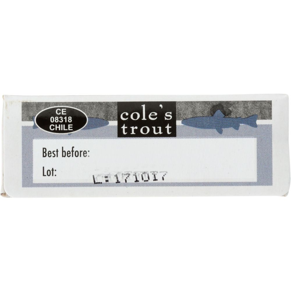 COLE'S: Trout Smoked Rainbow Trout, 3.2 oz