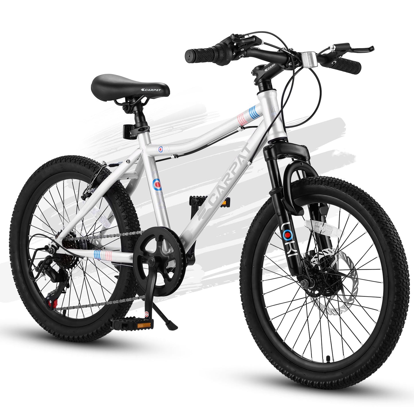 Ecarpat 20 Inch Kids' Mountain Bike, Ages 6-12