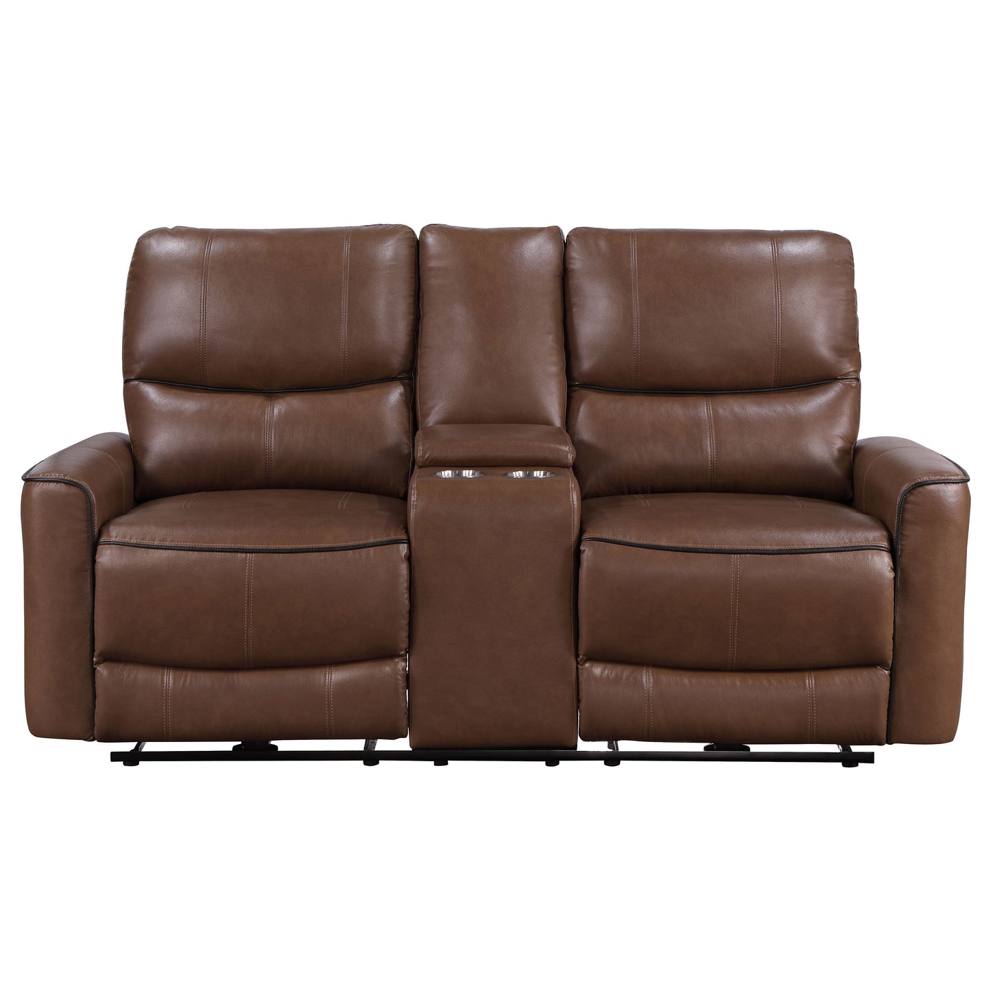 Denson Saddle Power Reclining Loveseat