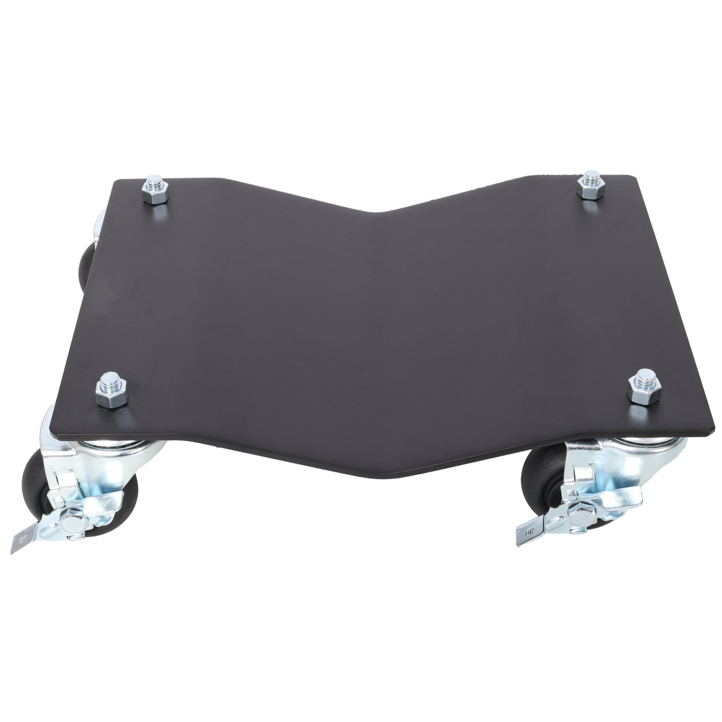 2-Pack 2500lbs Capacity Professional Steel Vehicle Dollies