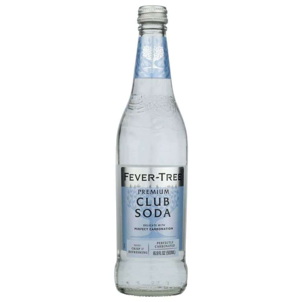 FEVER TREE: Premium Club Soda, 16.9 fo