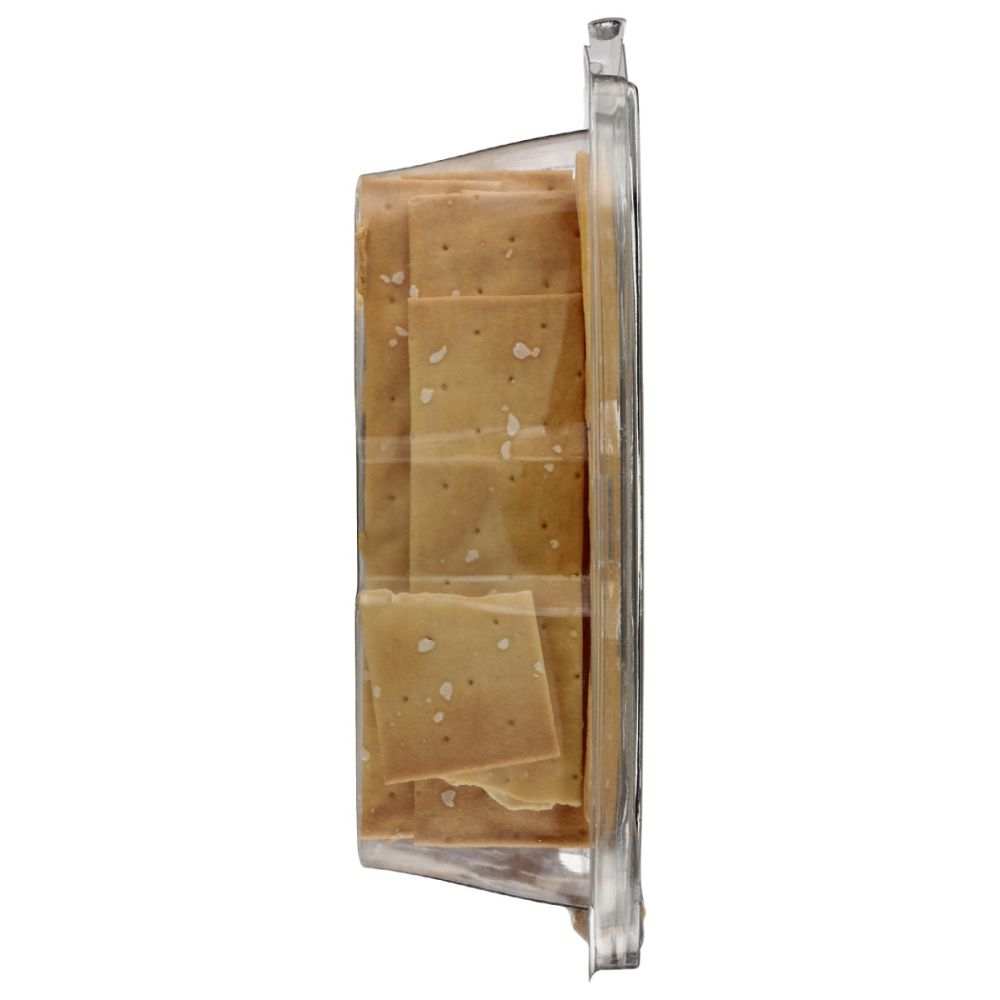 FIREHOOK Seasalt Baked Cracker - 7 oz of Crispy, Simple Delight| Tasty