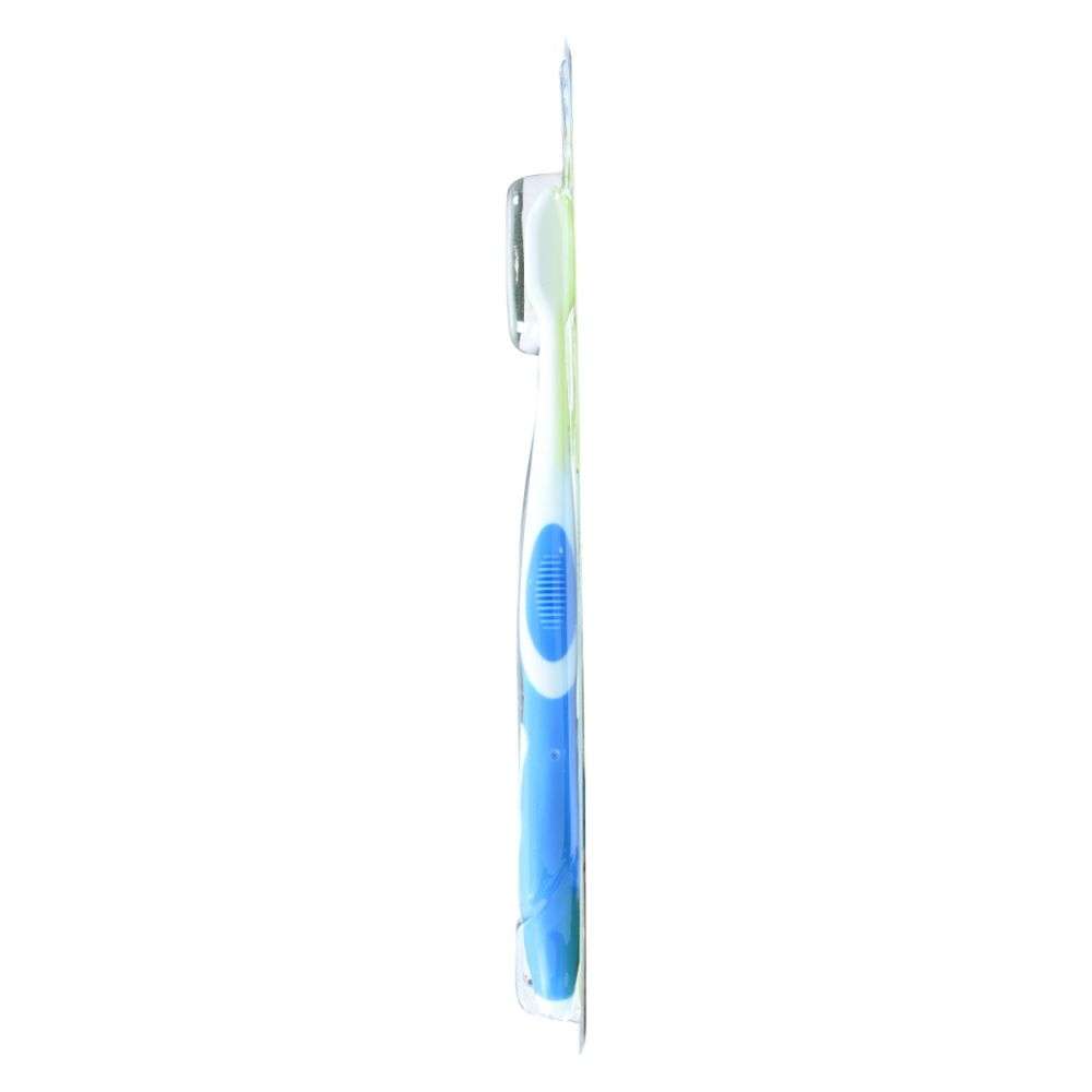 MOUTH WATCHERS Toothbrush | Adult Manual Blue - Long-lasting Bristles