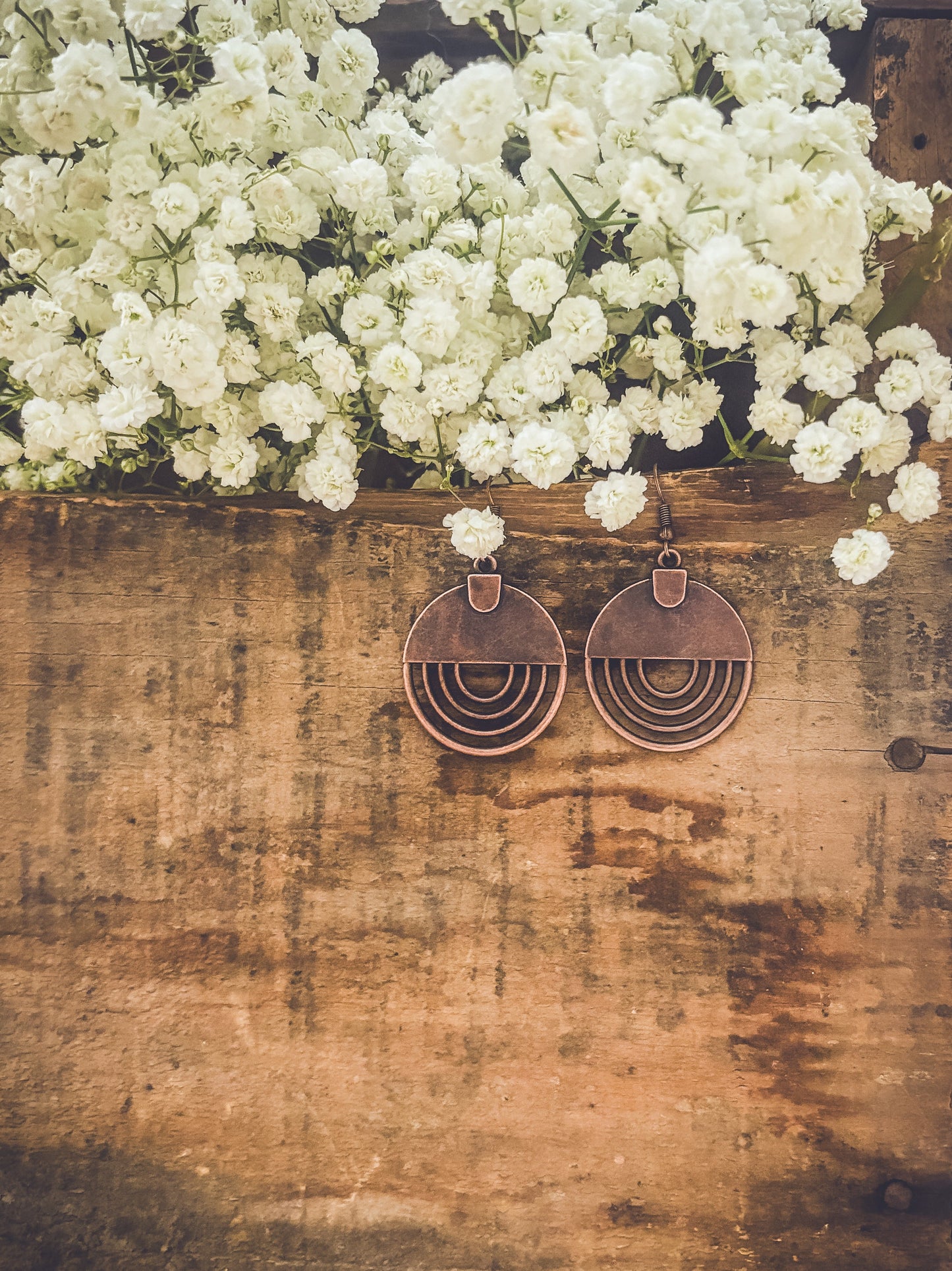 Copper Horizon Earrings