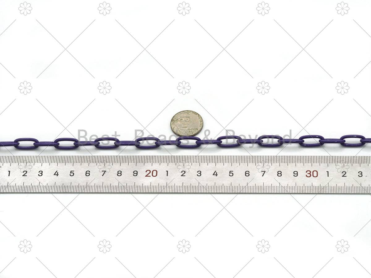 1 yard Thick Oval link chain, Wholesale Chain, Enamel Chain, sku#FH184