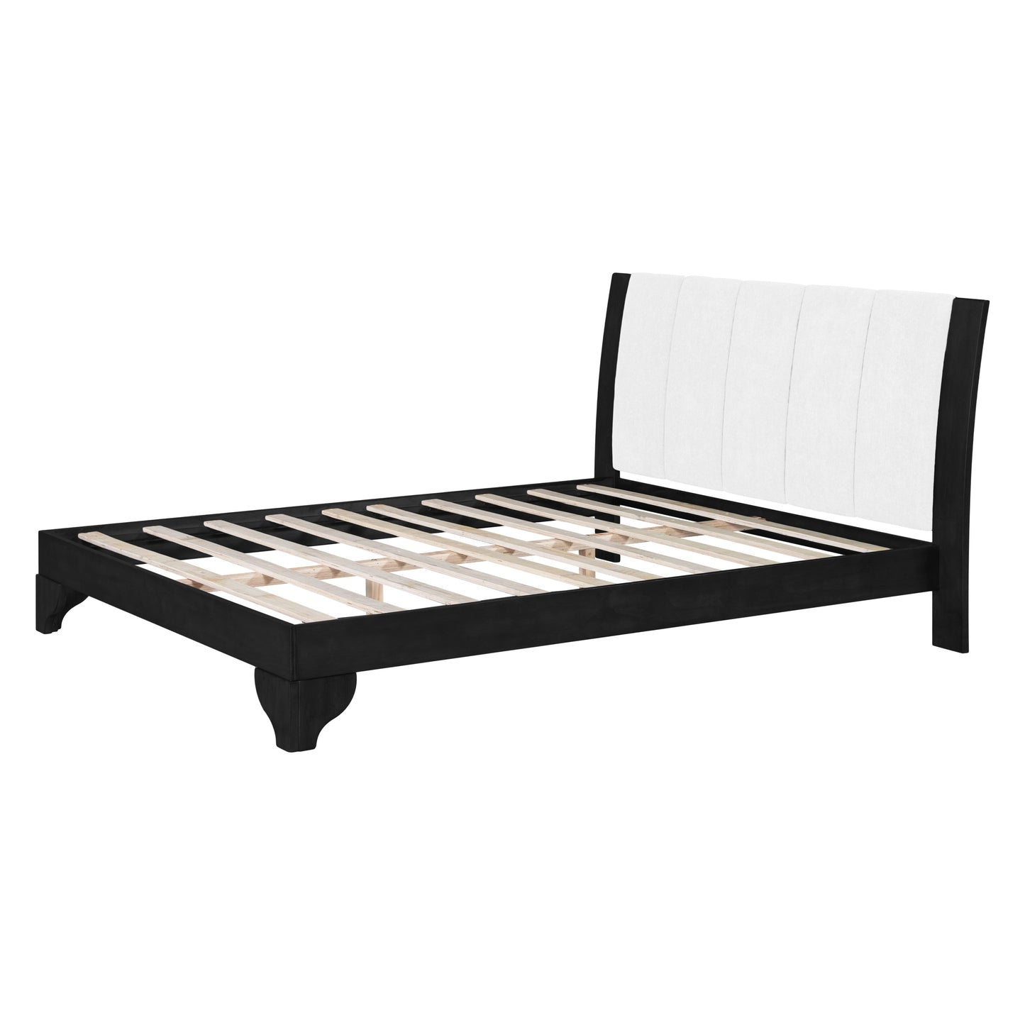 Queen Size Bed Frame in Black and White
