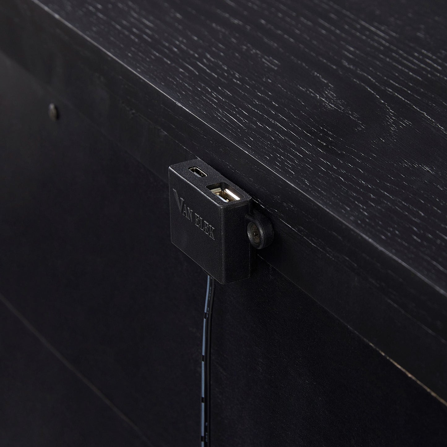 3 Drawer Nightstand With USB