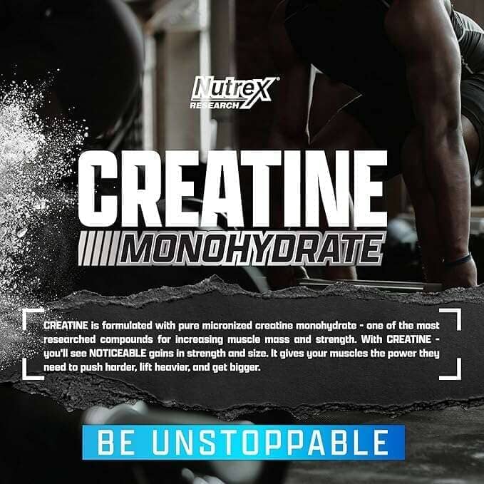 Nutrex Creatine Monohydrate, 200 Servings