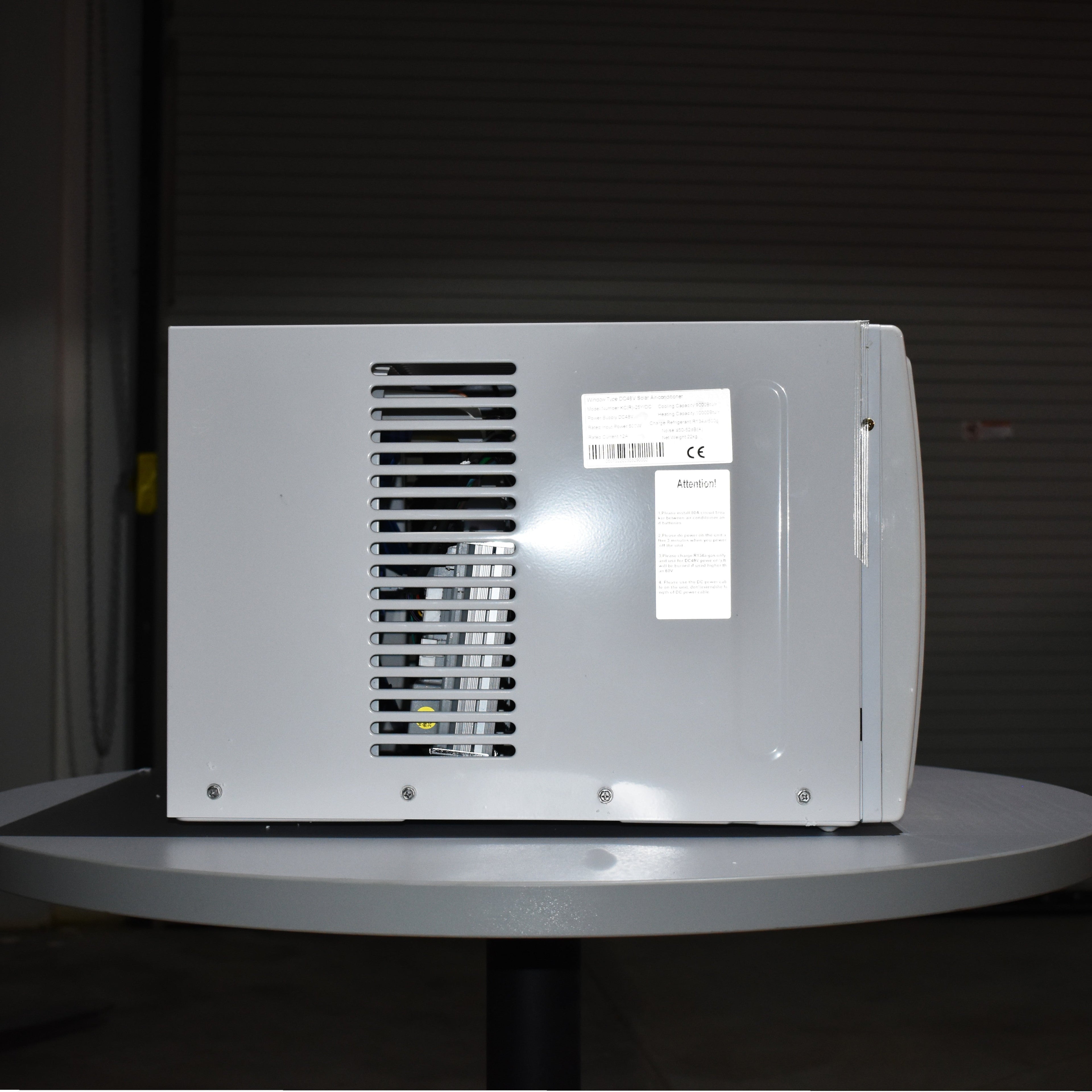 48V DC Window Air Conditioner & Heater
