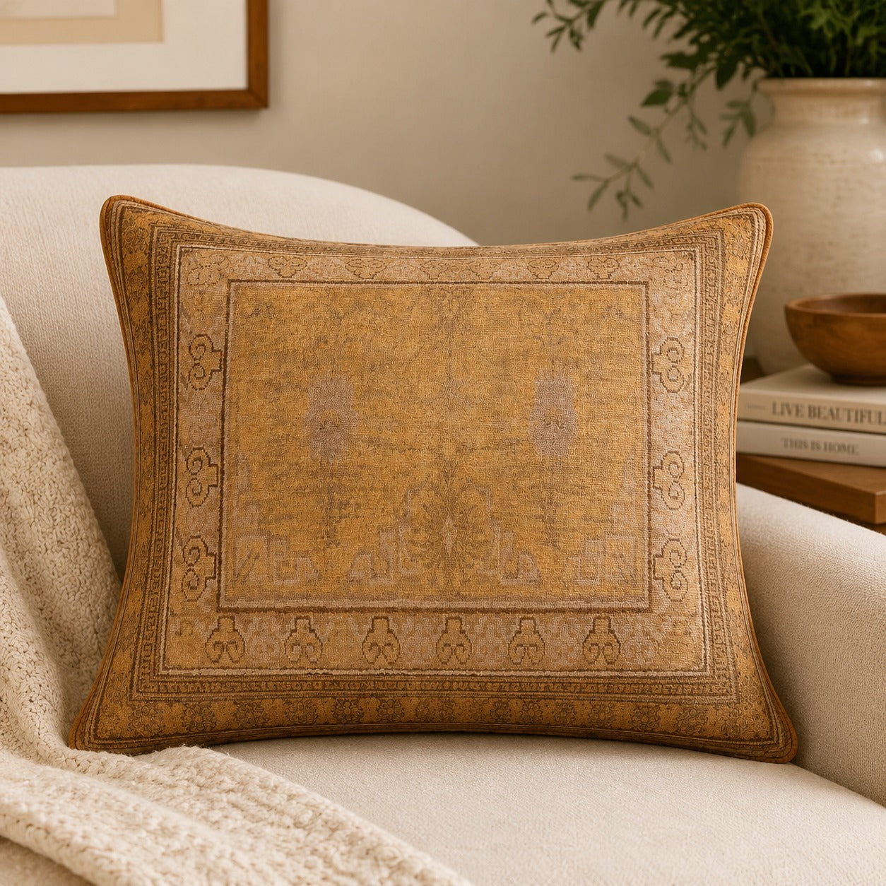 Persian-Inspired Luxurious Accent Cushions