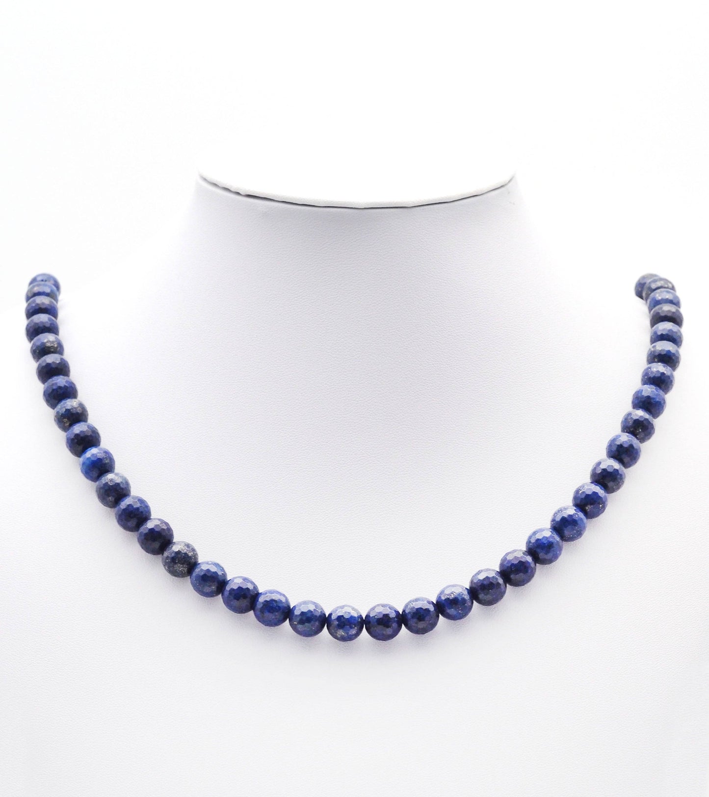 Natural Round Faceted Lapis Beads, 6mm/8mm/10mm, Sku#U1446