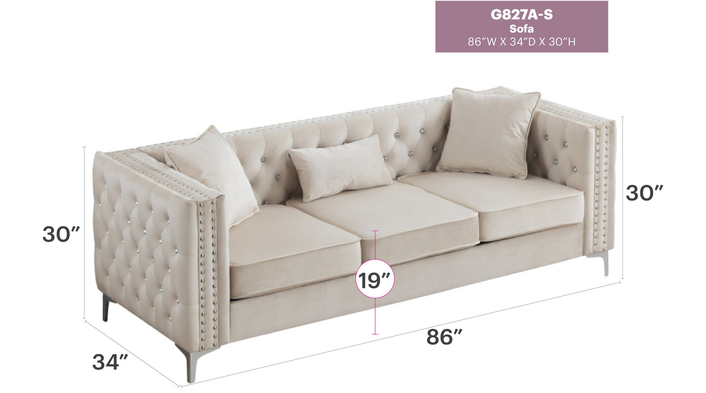 Paige G827A-S Sofa