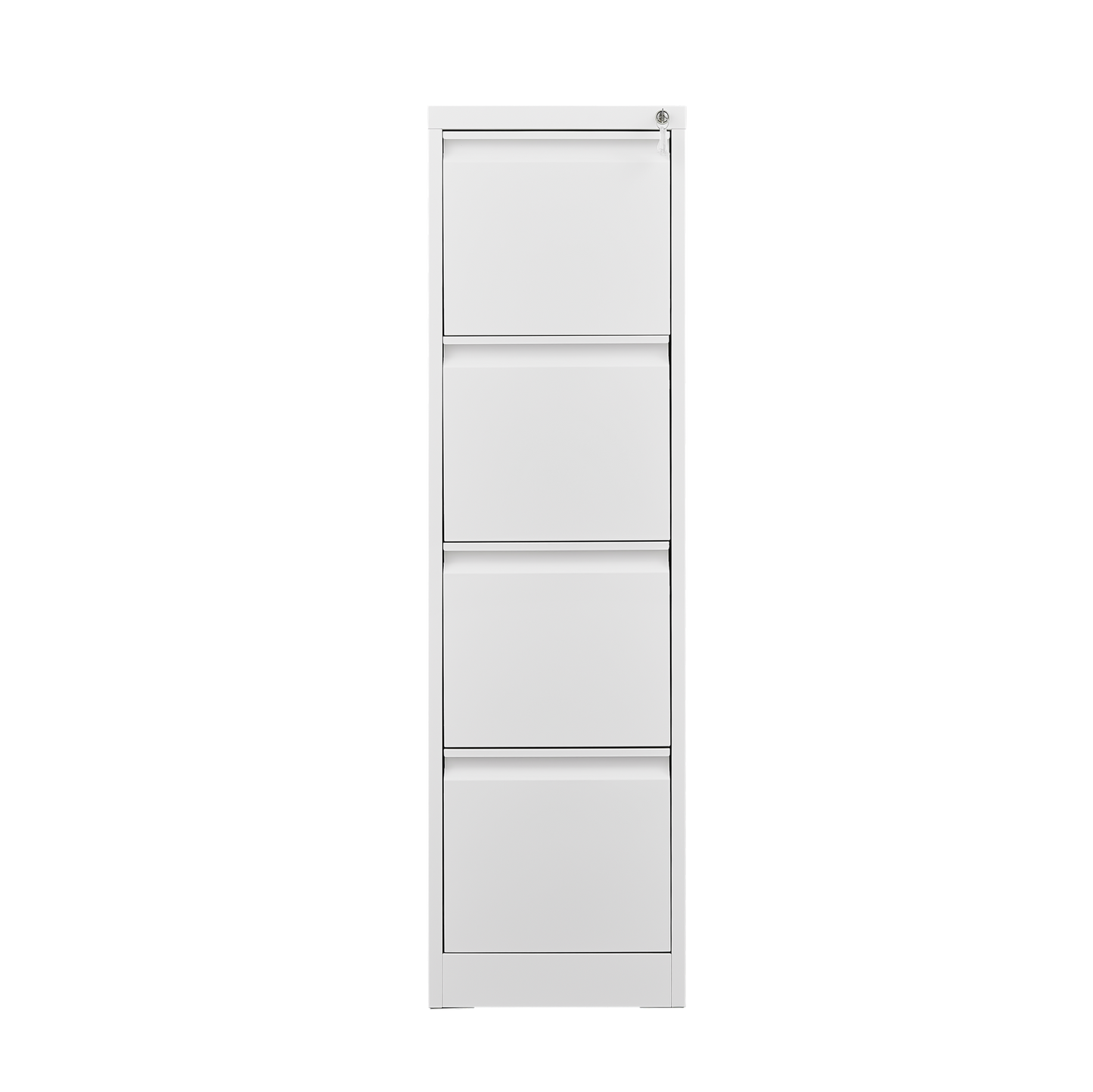 4 Drawer Vertical File Cabinet with Lock