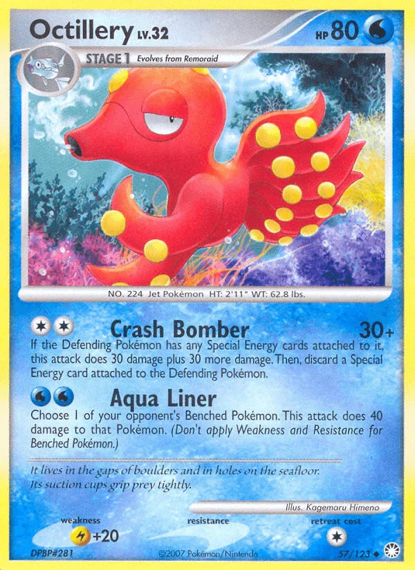 Octillery (57/123) [Diamant & Perle : Trésors Mystérieux]