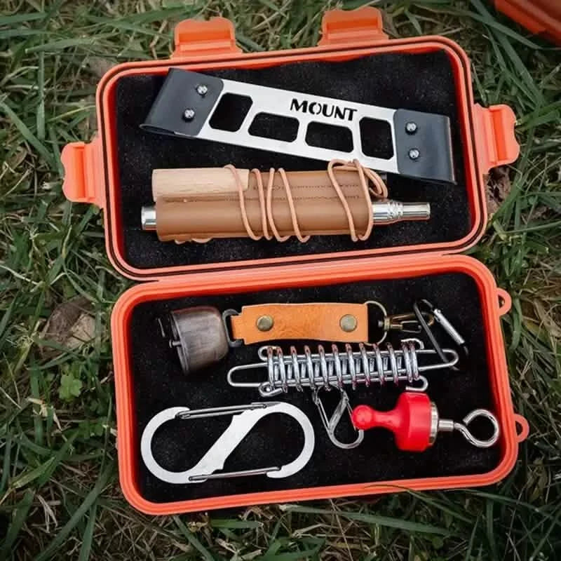 Boîte à outils EDC durable – antichoc et étanche, organisateur de voyage compact