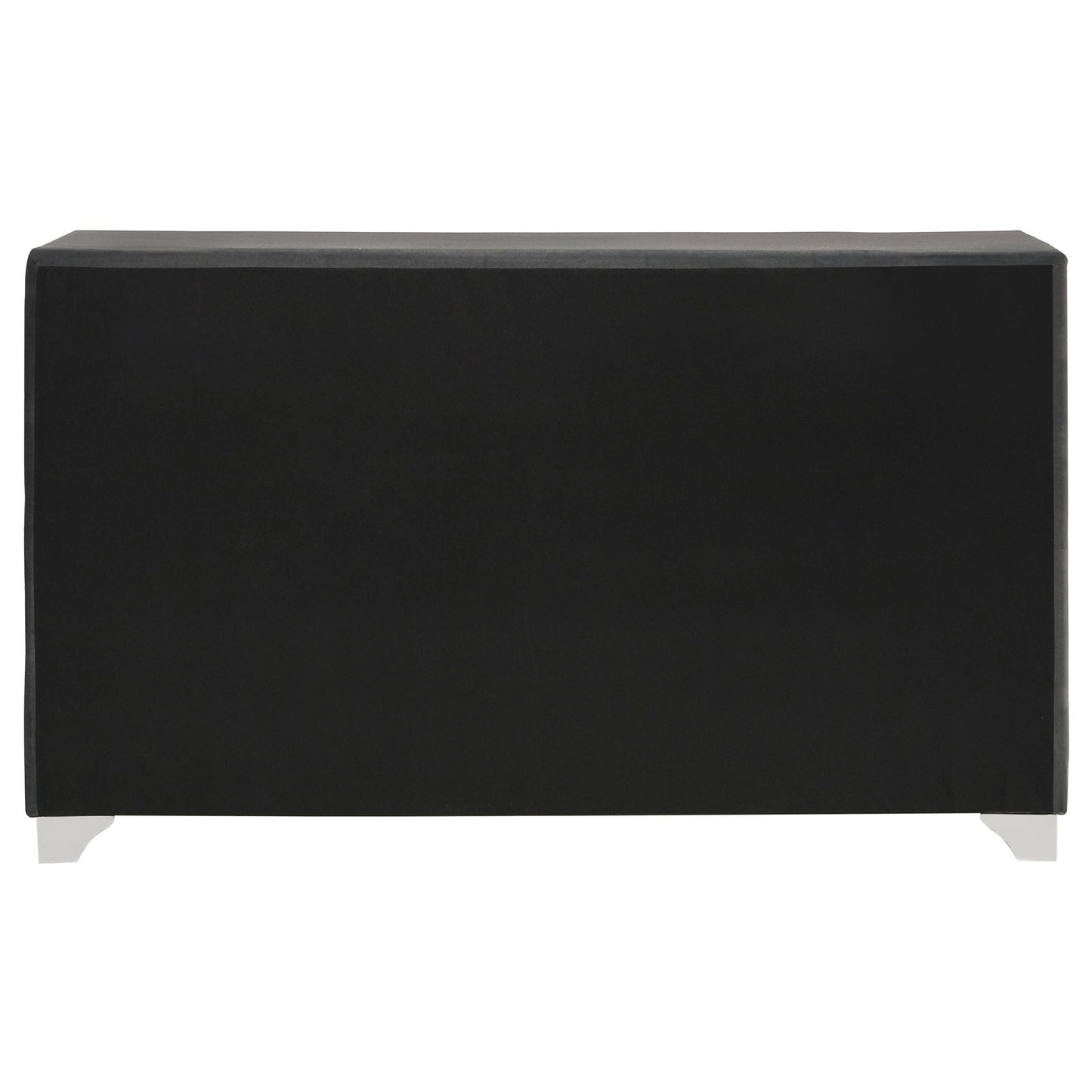 Melody 6-drawer Upholstered Dresser Grey