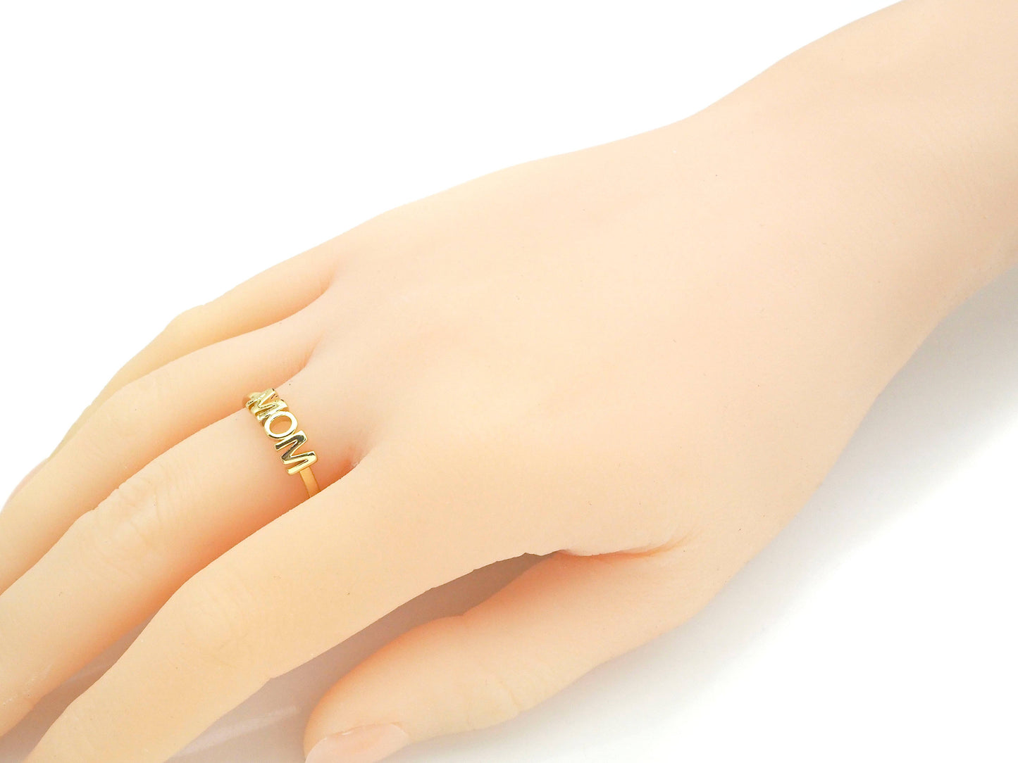 MOM Word Adjustable Ring, LD126