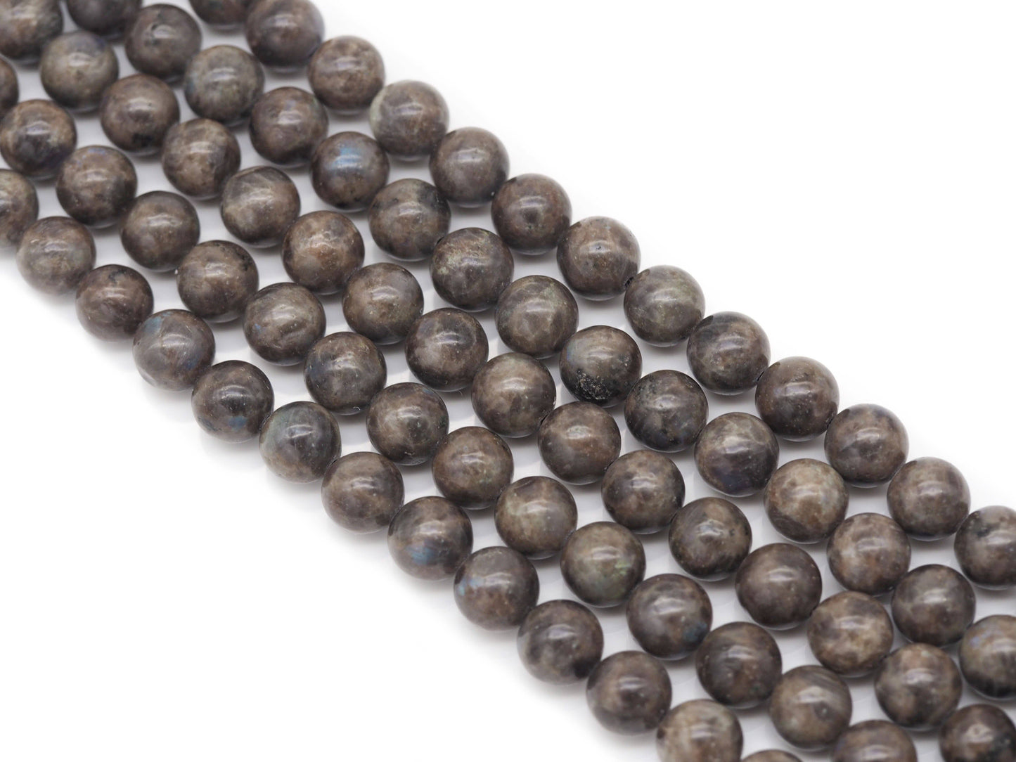 Natural Rainbow Feldspar Round Smooth Beads, Sku#U1327