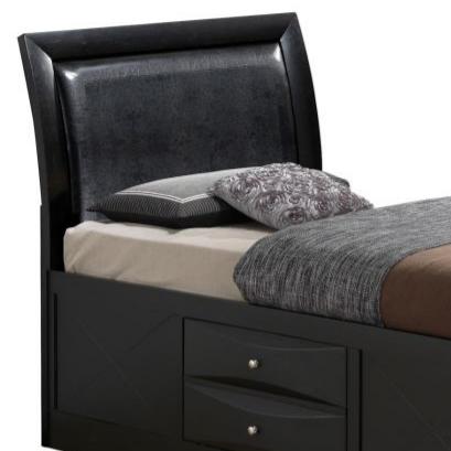 Sleek Twin Storage Bed With Modern Charm