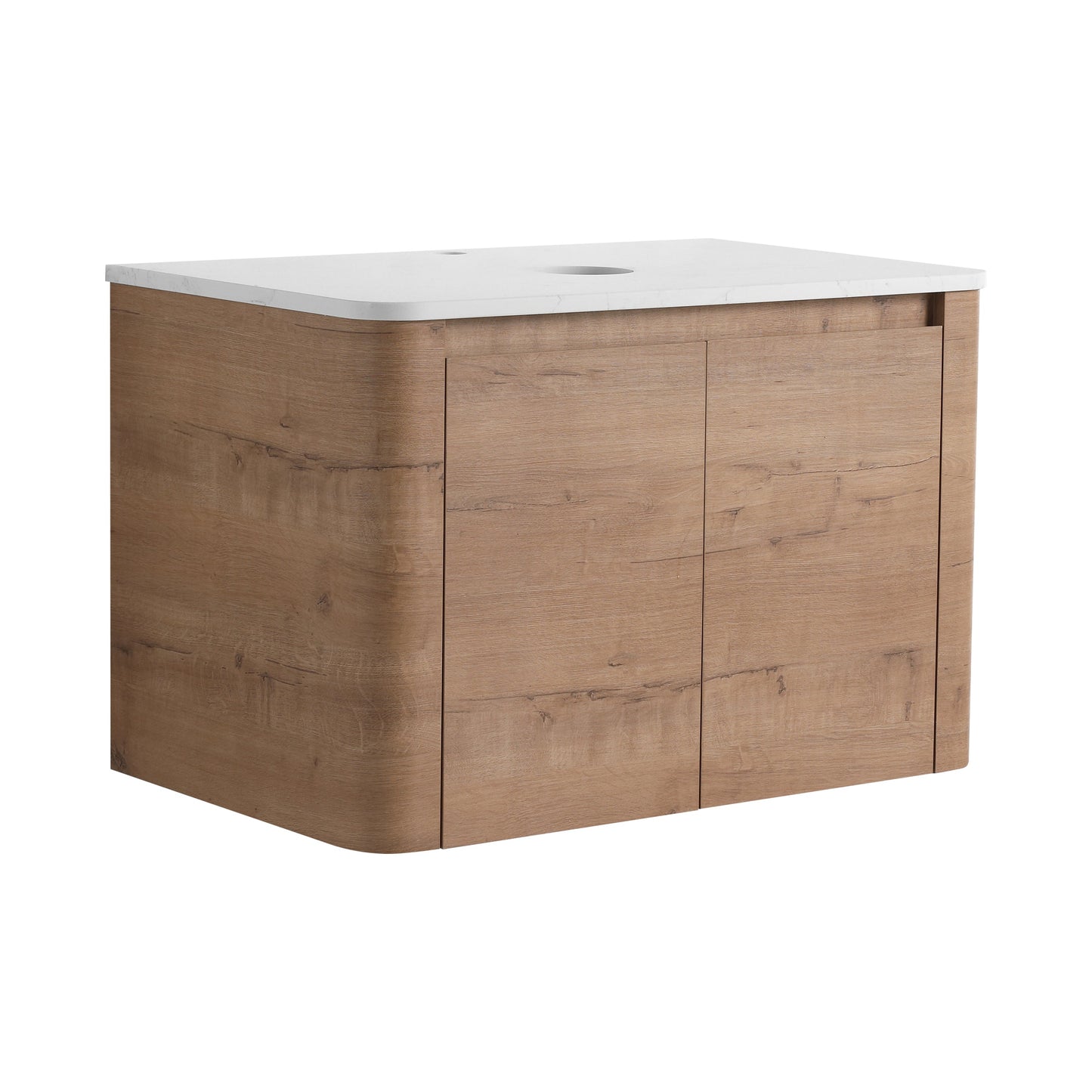 30'' Wall-Mounted Bathroom Vanity & 2 Soft-Close Doors