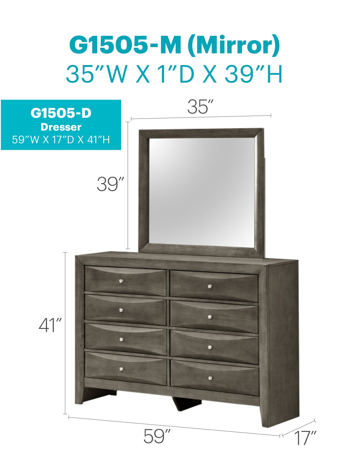 Marilla G1505-D Dresser