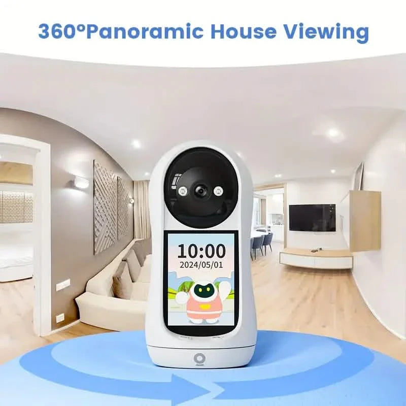 1080P Smart Indoor WiFi Camera | Two-Way Audio & Video Call + Night Vision