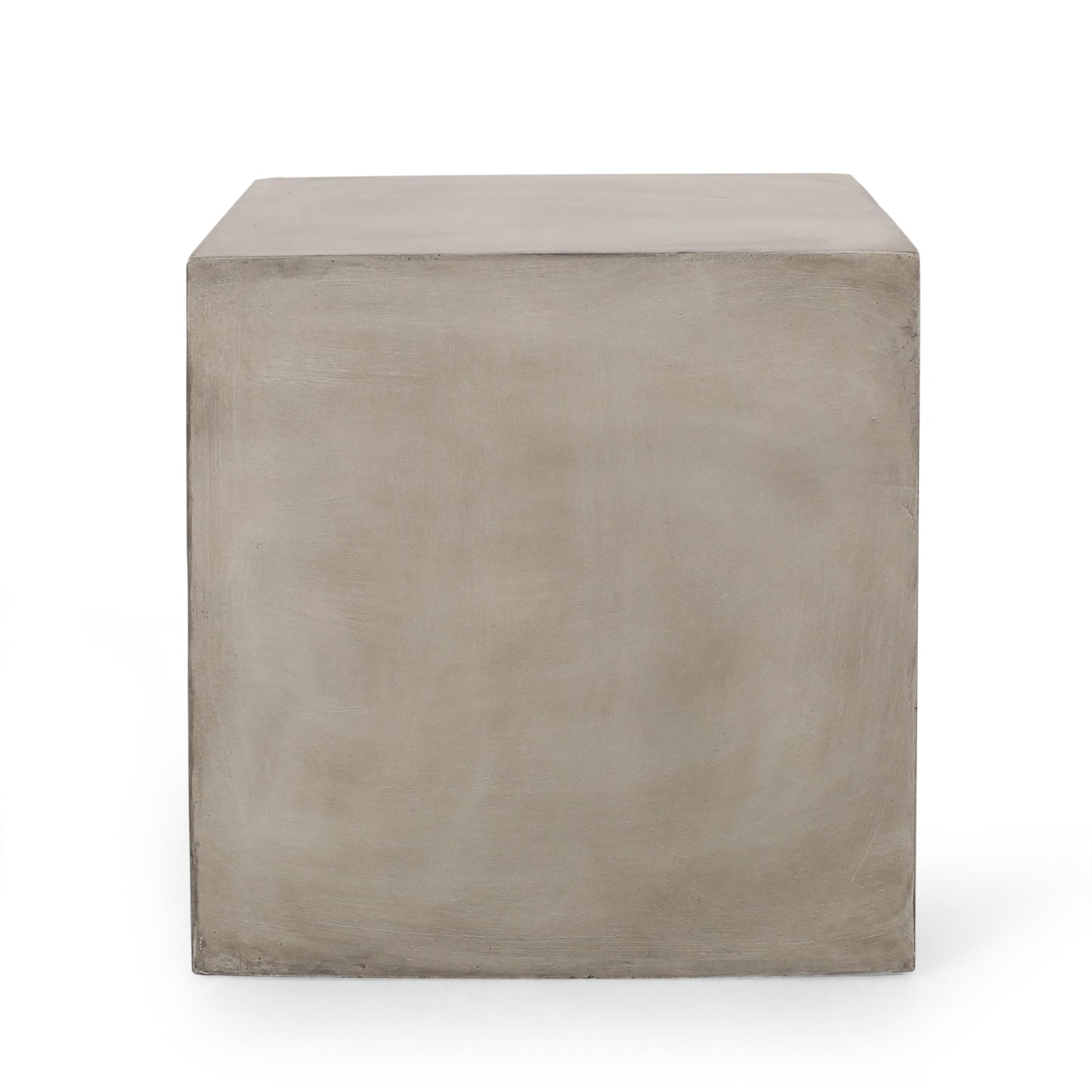 Outdoor MGO Square Side Table - Light Gray