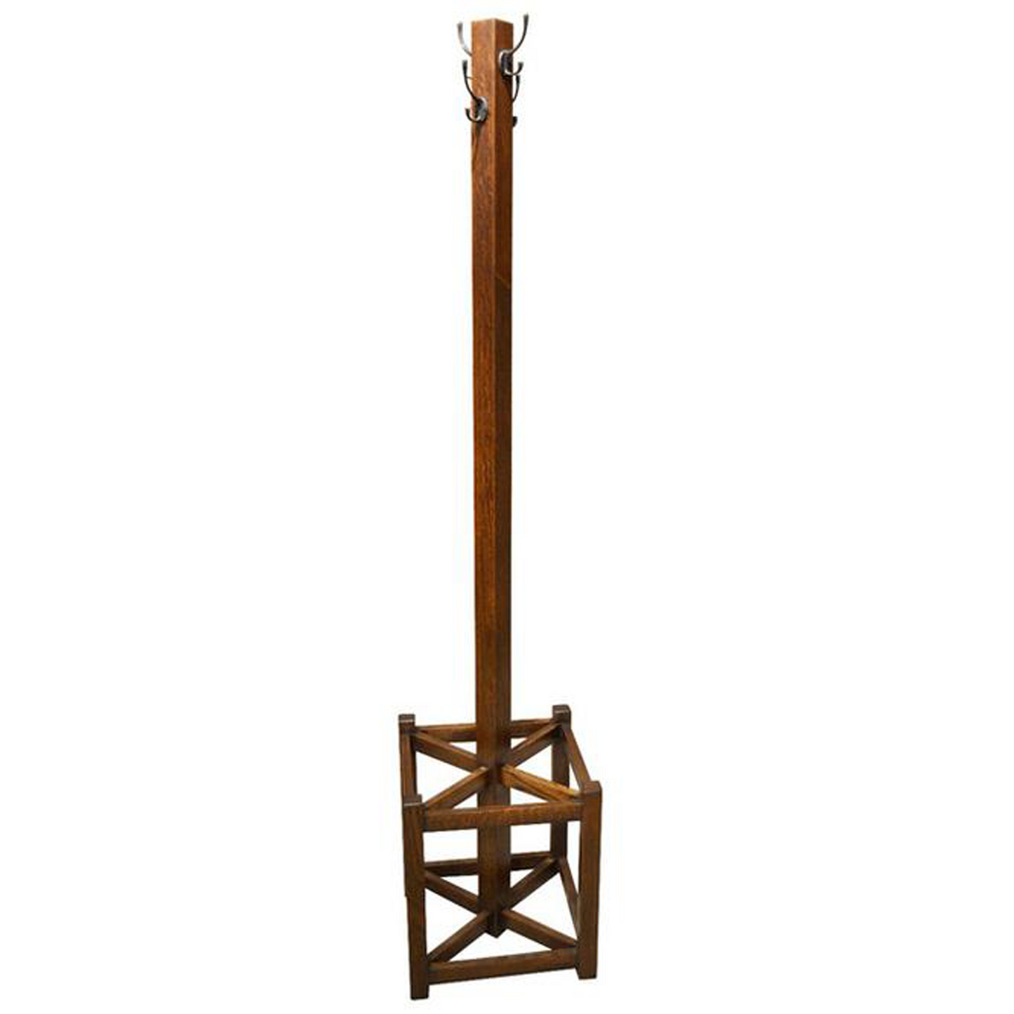 Mission Coat Rack with Umbrella Stand