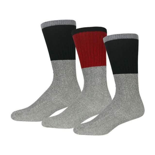 Lot de 9 paires : Chaussettes thermiques isolantes pour homme, temps froid