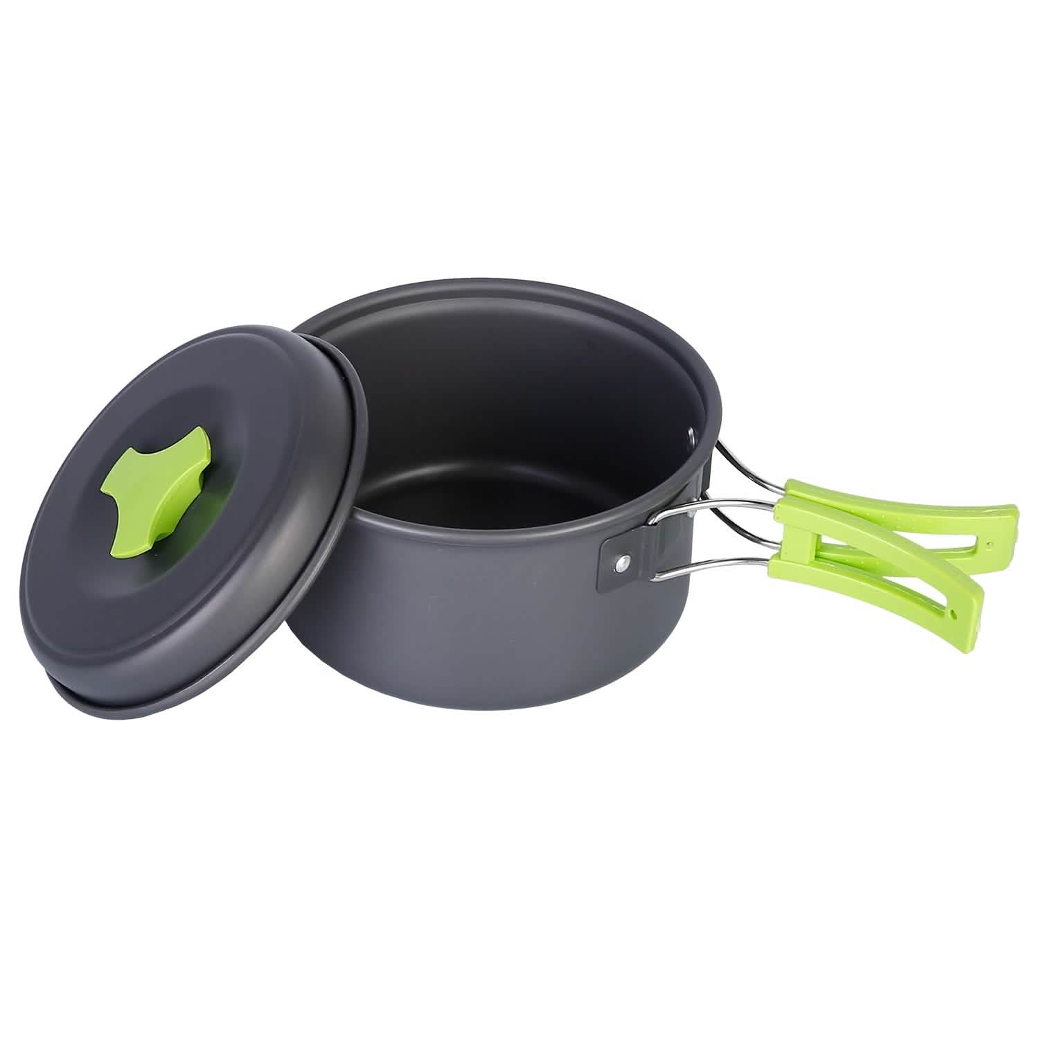 9-Piece: Camping Cookware Set
